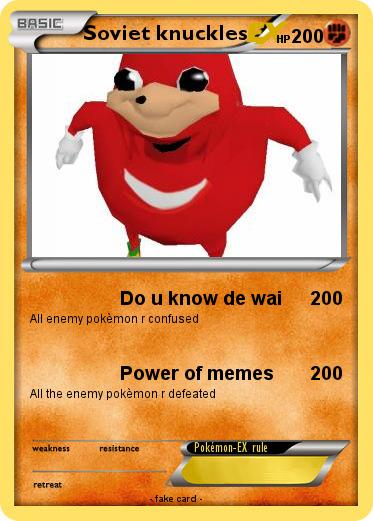 Pokemon Soviet knuckles