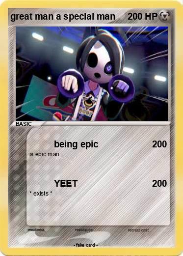 Pokemon great man a special man
