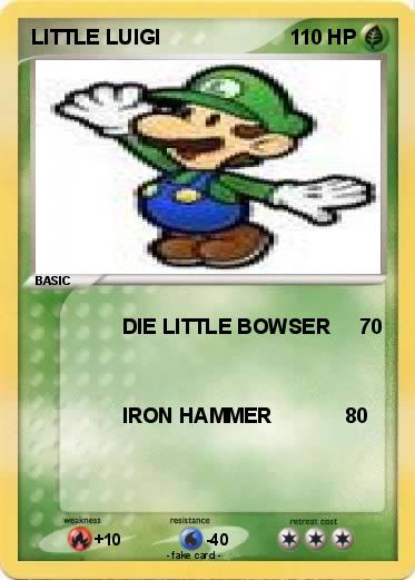 Pokemon LITTLE LUIGI