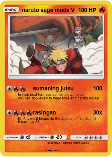 Pokemon naruto sage mode V