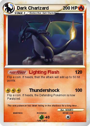 Pokemon Dark Charizard