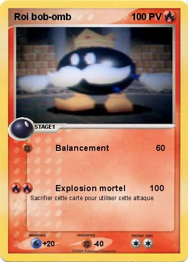 Pokemon Roi bob-omb