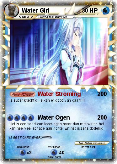 Pokemon Water Girl