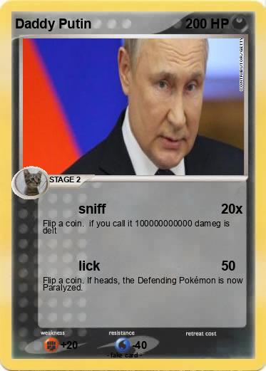 Pokemon Daddy Putin