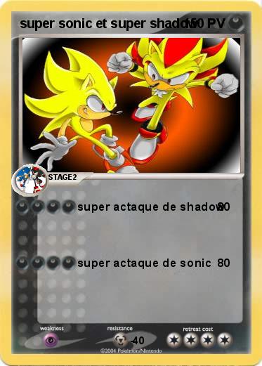 Pokemon super sonic et super shadow