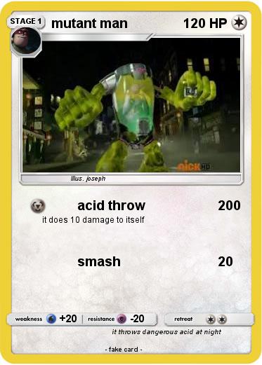 Pokemon mutant man