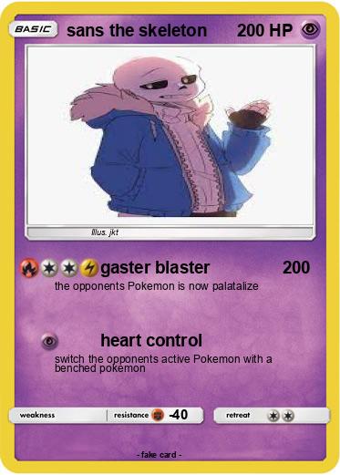 Pokemon sans the skeleton