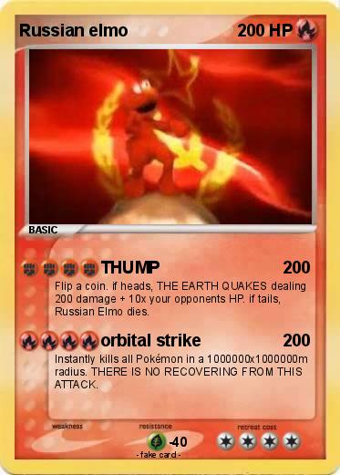 Pokemon Russian elmo