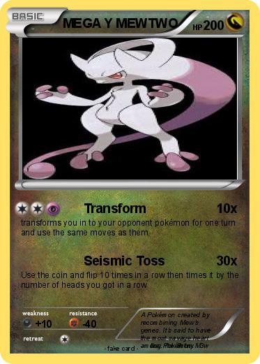 Pokemon MEGA Y MEWTWO