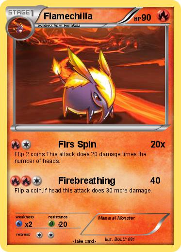 Pokemon Firechilla