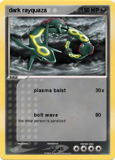 Pokemon dark rayquaza
