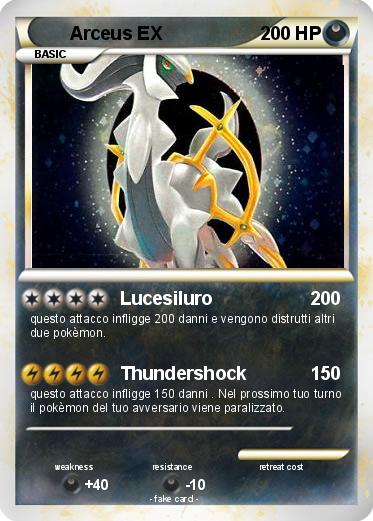 Pokemon Arceus EX