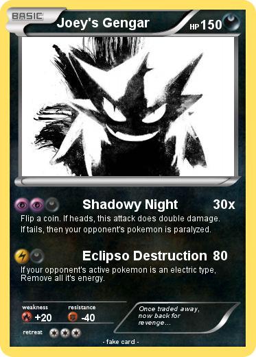 Pokemon Joey's Gengar
