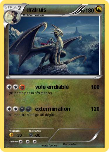 Pokemon dratruis