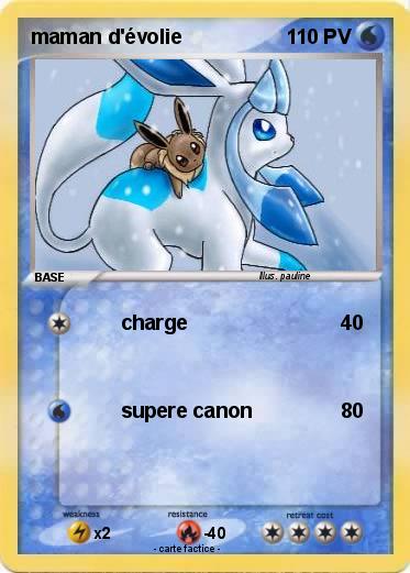 Pokemon maman d'évolie