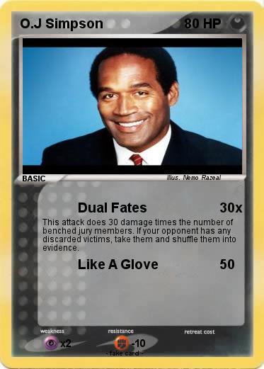 Pokemon O.J Simpson