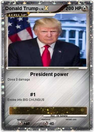 Pokemon Donald Trump