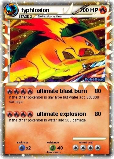 Pokemon typhlosion