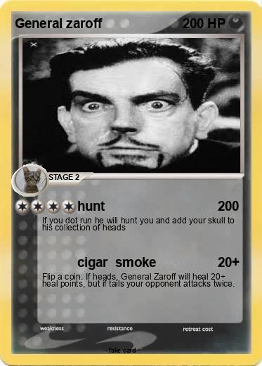 Pokemon General zaroff