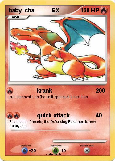 Pokemon baby  cha           EX