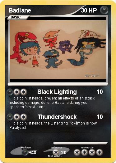 Pokemon Badiane