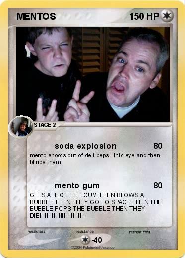 Pokemon  MENTOS