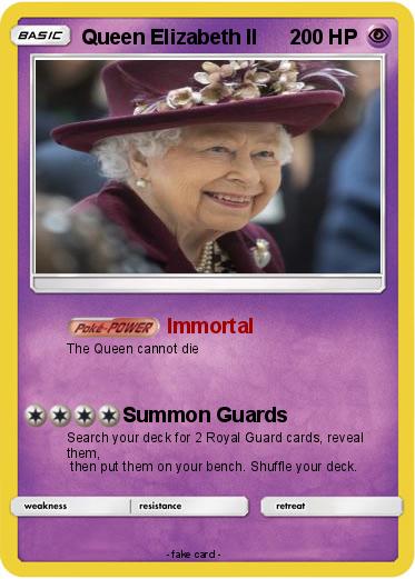 Pokemon Queen Elizabeth II