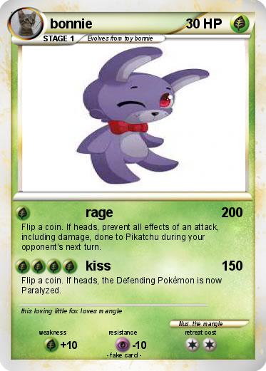 Pokemon bonnie