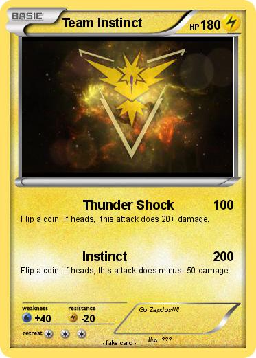 Pokemon Team Instinct