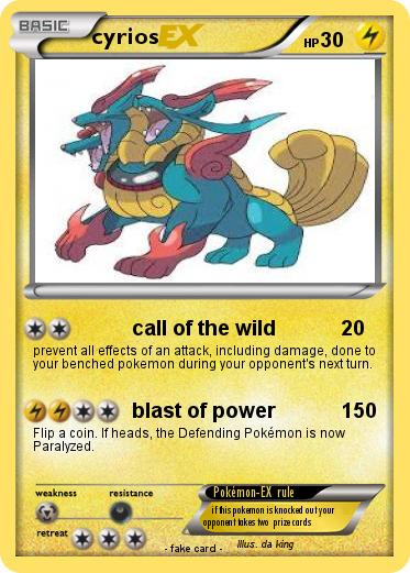 Pokemon cyrios