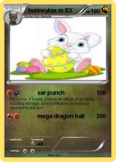 Pokemon bunneytoe m EX