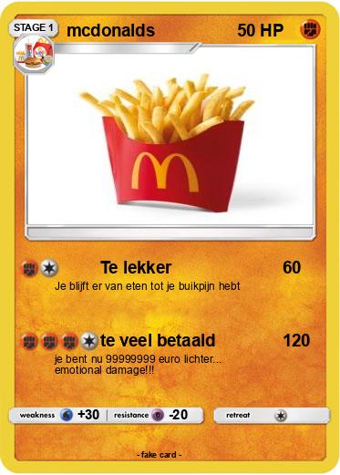 Pokemon mcdonalds