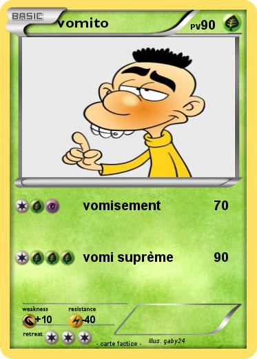 Pokemon vomito