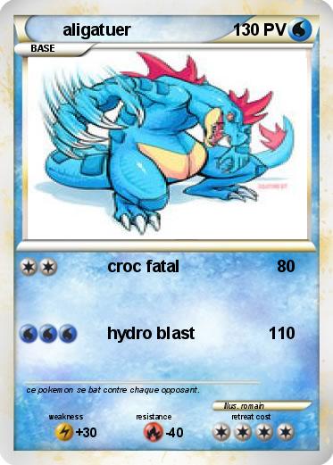 Pokemon aligatuer