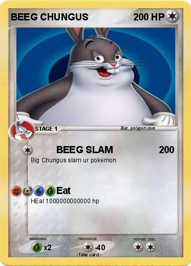 Pokemon BEEG CHUNGUS