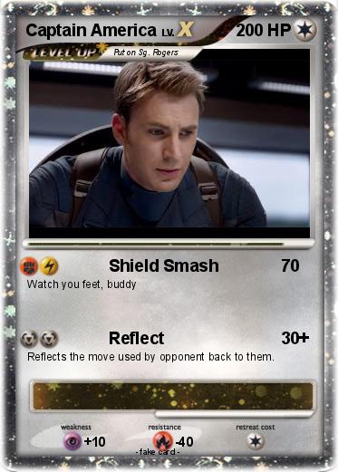 Pokemon Captain America