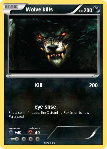 Pokemon Wolve kills