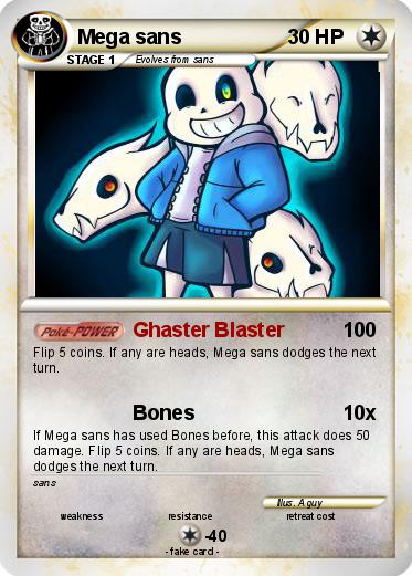 Pokemon Mega sans