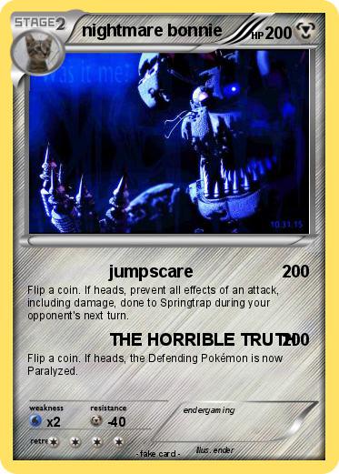 Pokemon nightmare bonnie