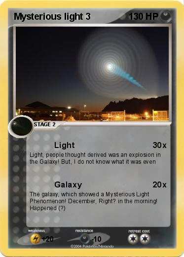 Pokemon Mysterious light 3