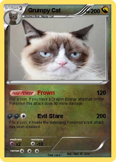 Pokemon Grumpy Cat