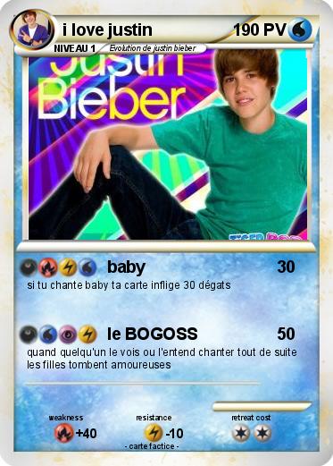 Pokemon i love justin