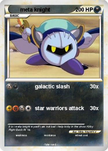 Pokemon meta knight