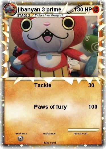 Pokemon jibanyan 3 prime