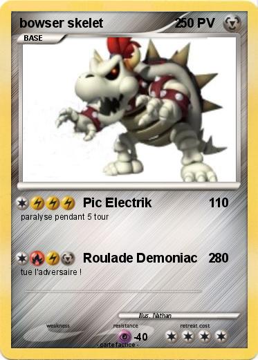 Pokemon bowser skelet                    2