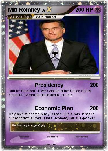 Pokemon Mitt Romney
