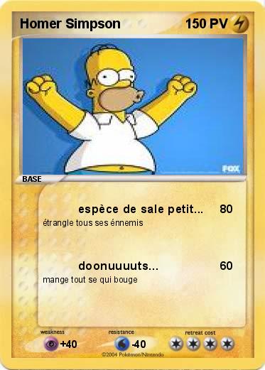 Pokemon Homer Simpson