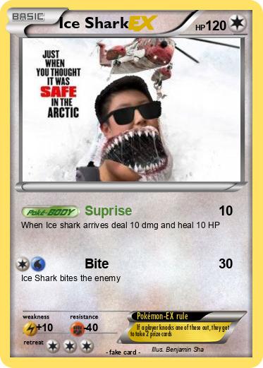 Pokemon Ice Shark