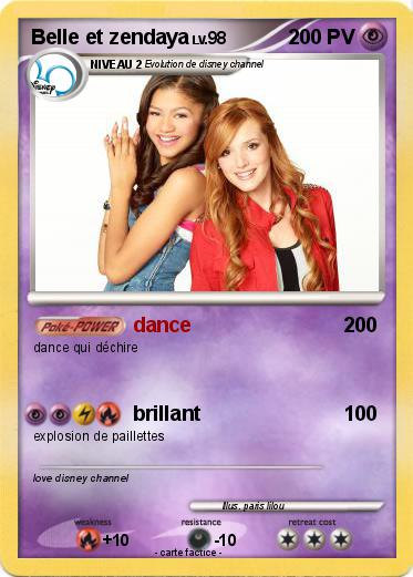 Pokemon Belle et zendaya