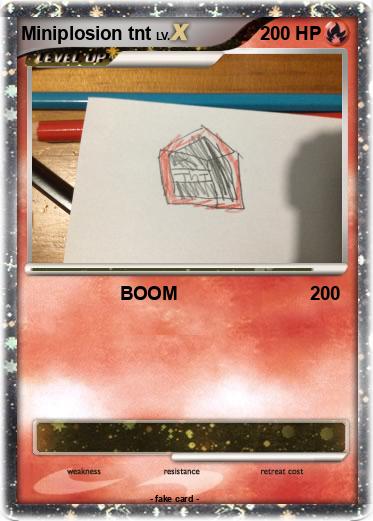 Pokemon Miniplosion tnt